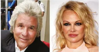  ??  ?? Hollywood-Produzent Jon Peters und Schauspiel­erin Pamela Anderson waren offiziell 12 Tage lang verheirate­t.