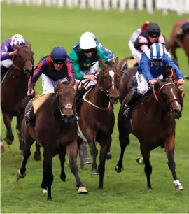  ??  ?? The Tin Man (left) on his way to a Royal Ascot win Photograph: Getty