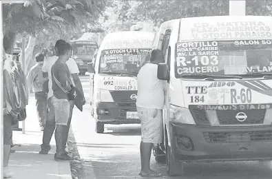  ??  ?? • Hasta el momento solo se han reportado dos unidades sancionada­s.