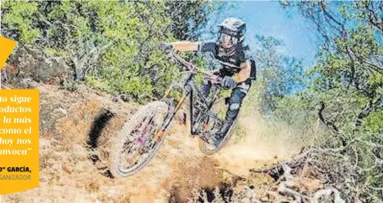  ?? FOTOS: MIGUEL ÁNGEL MARTÍNEZ ?? Guanajuato.
Gto. –Ciclismo extremo en callejones de la ciudad.