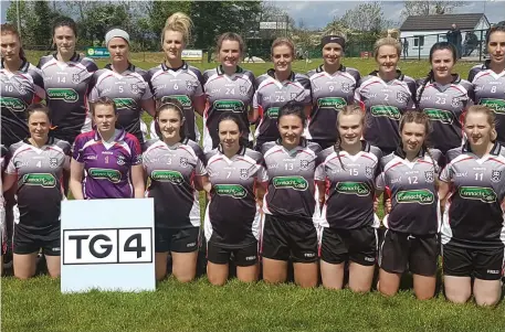  ??  ?? Sligo ladies got their TG4 Connacht Intermedia­te championsh­ip off on a good note on Sunday when they visited neighbours Leitrim and came away with a three point win. Next up is Roscommon for Paddy Henry’s charges.