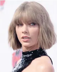  ??  ?? Taylor Swift