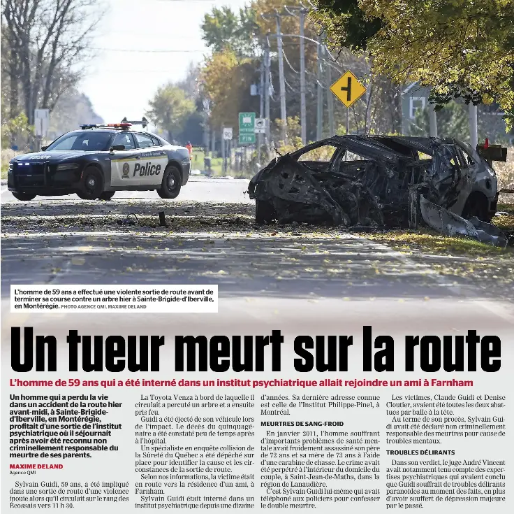 Un tueur meurt sur la route PressReader