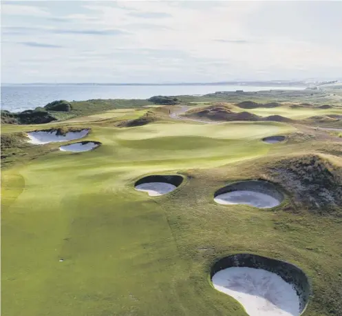  ??  ?? 0 Dumbarnie Links will host the Trust Golf Scottish Women’s Open in August, when American Stacy Lewis returns to defend her title