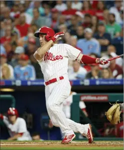  ?? MATT SLOCUM — THE ASSOCIATED PRESS FILE ?? Scott Kingery was not in the lineup on Tuesday night due to an abdominal issue.