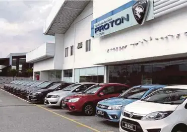  ?? Pic by L. MANIMARAN ?? The move by Proton Holdings Bhd to partner with a Chinese automaker is purely a business decision.