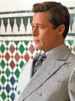  ?? FOTO: PARAMOUNT ?? Brad Pitt vor marokkanis­chen Fliesen in „Allied“.