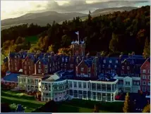  ??  ?? Offer subject to availabili­ty, new bookings only. Prices correct at time of printing. Prices quoted are per person. Holiday must be paid in full at time of booking. Full terms and conditions for Crieff Hydro Hotel breaks can be found at...