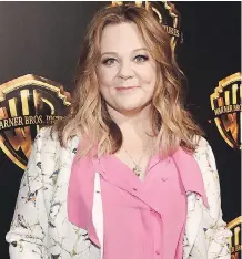  ?? GETTY IMAGES ?? Despite having several of her films trashed by critics, audiences never really write off actress Melissa McCarthy.