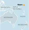  ?? GRAFIK: RP ?? INDONESIEN AUSTRALIEN PAPUA NEUGUINEA PAZIFIK NEUSEELAND