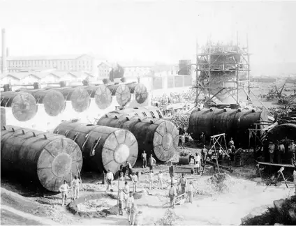  ?? ?? Riječka Rafinerija bila je 1883. tek treća na području Europe koja je počela prerađivat­i naftu!