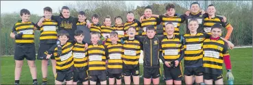  ?? ?? Our U14 team that played Aghada.