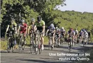  ??  ?? Une belle course sur les routes du Quercy.