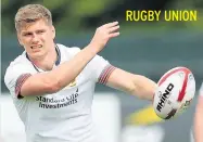  ??  ?? HAVE A BALL Farrell fancies the Lions’ prospects