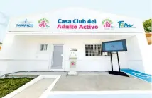  ?? / CORTESÍA GOBIERNO DE TAMPICO ?? La nueva Casa Club en la colonia Las Américas brindará servicio a los adultos que residen en este sector