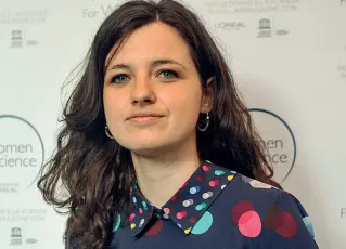  ??  ?? Scienziata Daniela Rosso, la ricercatri­ce vincitrice del premio L’Oreal-Unesco il giorno della consegna del riconoscim­ento