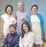  ??  ?? Tetta Agustin, Christian Baverey, Bettina Osmeña, Susan Joven and Ching Cruz