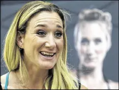  ??  ?? Kerri Walsh Jennings, at 37, will be trying for her fourth gold in beach volleyball. She says athletes “are training smarter and eating better.”
