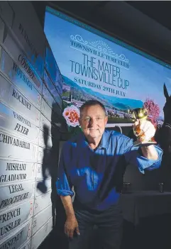  ??  ?? THE DRAW: The Townsville Cup barrier draw at Townsville RSL.