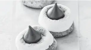  ?? Joe Keller / America's Test Kitchen | Associated Press ?? S'mores Blossom Cookies get texture from graham cracker crumbs.