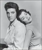  ?? Hulton Archive / TNS ?? Elvis Presley and Judy Tyler star in the musical film “Jailhouse Rock” in 1957.