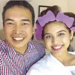  ??  ?? The author with Maine Mendoza.