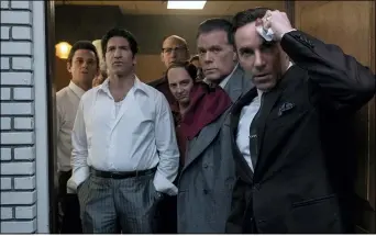  ?? WARNER BROS. PICTURES ?? “The Many Saints of Newark” is writer David Chase’s big-screen prequel to his acclaimed HBO series, “The Sopranos.” At the far right is Alessandro Nivola as Dickie Moltisanti.