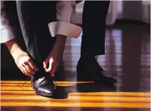  ?? GETTY IMAGES/ISTOCK PHOTO ?? Ways to keep your shoes looking good include cleaning them, using shoe trees and not wearing them all the time.