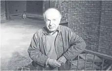  ?? ?? Peter Brook in Glasgow in 1988 before the opening of his epic nine-hour production of The Mahabharat­a.