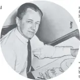 ??  ?? “Peanuts” creator Charles Schulz at work in 1956, drawing Charlie Brown for his famous comic strip.