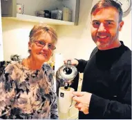  ??  ?? Marjorie Barlow, mum of Take That’s Gary Barlow, is helping to raise awareness of #MakeforMum, a new initiative from Child Bereavemen­t UK in the run up to Mothering Sunday