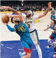  ?? Photo: AFP ?? Jamal Murray of Denver Nuggets in action during the game.