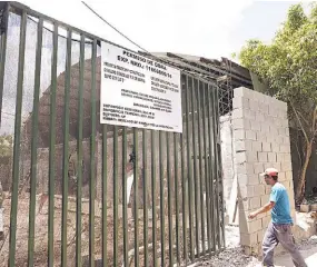  ??  ?? 2014.
La obra avanzó pese a las denuncias contra funcionari­os.