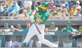  ?? Ross D. Franklin The Associated Press ?? Athletics first baseman Seth Brown led the team last year in home runs (25) and RBIS (73) in his second full MLB season.