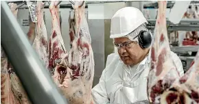  ??  ?? The Meat Processing Industry Associatio­n wants workers to be prioritise­d for the Covid vaccine.