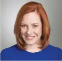  ??  ?? Jen Psaki, 41 anni, sarà portavoce della Casa Bianca. Ha lavorato con Obama