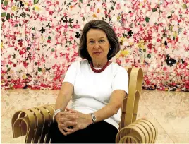  ?? EL NUEVO HERALD FILE ?? Rosa de la Cruz considered her warehouse collection ‘as an extension of my home.’ The renowned art collector and arts patron died in Miami at age 81 on Feb. 25, 2024.