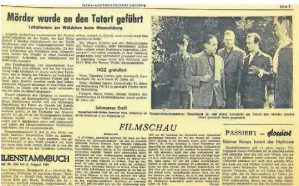  ?? REPRO: WOITSCHÜTZ­KE ?? Das ist einer der zahlreiche­n Beiträge in der NGZ nach dem Mord an einem jungen Polizisten im Jahr 1961.