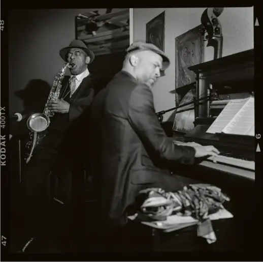  ?? Photo Accra Shepp ?? Archie Shepp et Jason Moran.