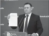  ??  ?? Deputeti i PD, Endri Hasa