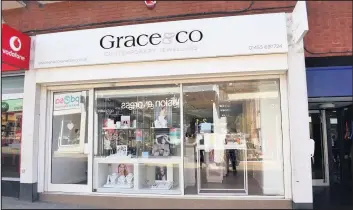  ??  ?? A thief stole £10,000 worth of jewellery from the refurbishe­d Grace & Co shop in Hinckley.