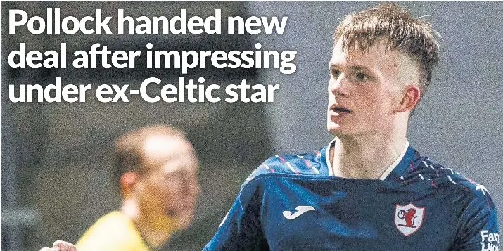 Pollock handed new deal after impressing under ex-Celtic star - PressReader