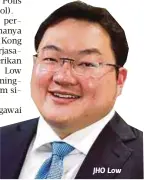  ??  ?? JHO Low