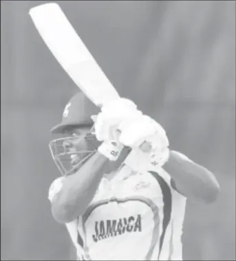  ??  ?? Tail-ender Odean Smith rallied the Scorpions innings against Barbados Pride with a superb unbeaten half-century.