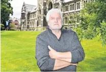  ?? PHOTO: GREGOR RICHARDSON ?? Dissatisfi­ed student . . . John Verry, who enrolled in the university’s preChristm­as summer school, at the University of Otago on Friday afternoon.