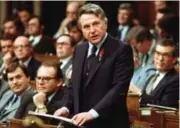  ?? FRED CHARTRAND/CANADIAN PRESS FILE PHOTO ?? Allan MacEachen in the House of Commons in 1981.