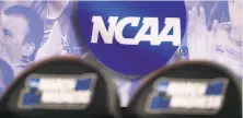  ?? Christian Petersen / TNS ?? NCAA officials voted Wednesday to allow studentath­letes to profit from their names, images and likenesses.