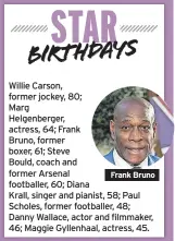  ?? ?? Frank Bruno