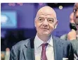  ?? FOTO: AP ?? Optimistis­ch: Fifa-Präsident Gianni Infantino.