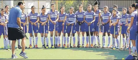  ?? HOCKEY INDIA ?? India women open their campaign against Wales on Thursday morning.